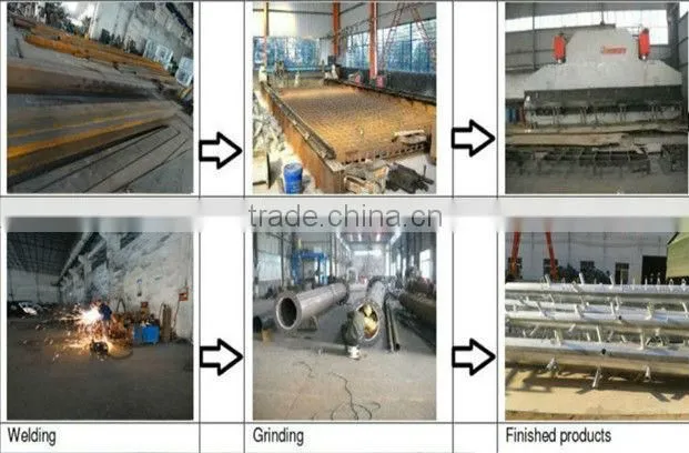 Steel Poles Tower Antenna Monopoles Galvanized Communication Tower Equipment China Mobile Supplier