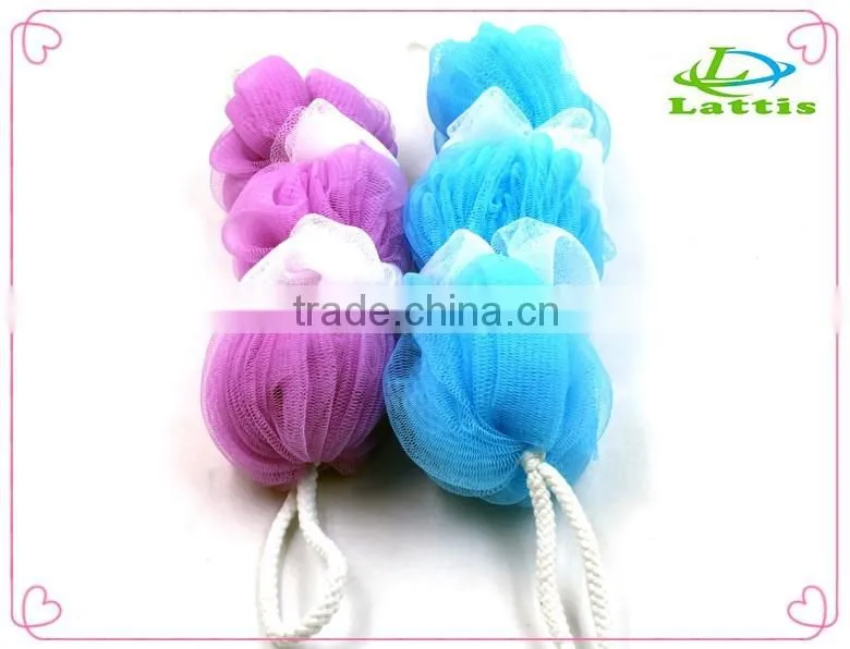 Multicolor Eva bath sponge of flower shape
