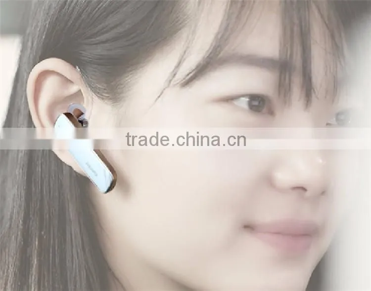 Remax bluetooth 4.1 bluetooth headphone for iPhone Handsfree Clip USB Car Charger invisible bluetooth earphone