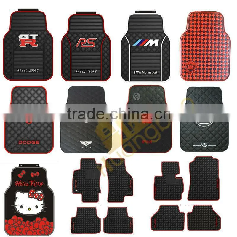 Wholesale decorative latex car floor mats England car mat