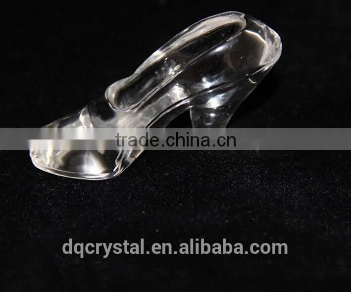 crystal shoes for wedding decorations Cinderella's shoe