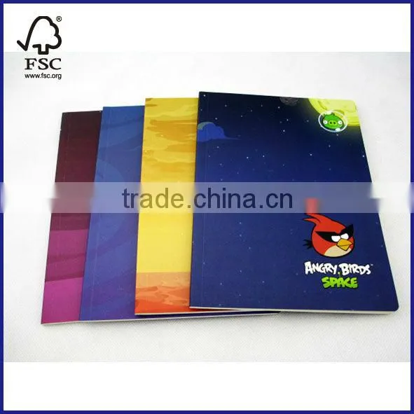 2015 Newly Designed Soft Cover Book Printing with OEM Available