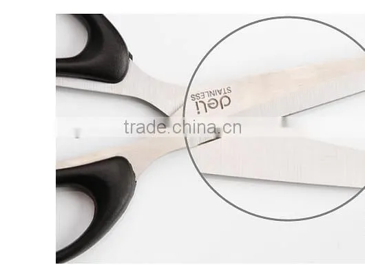 Deli Student Scissor or Scissors with plastic handle Model 6009 black
