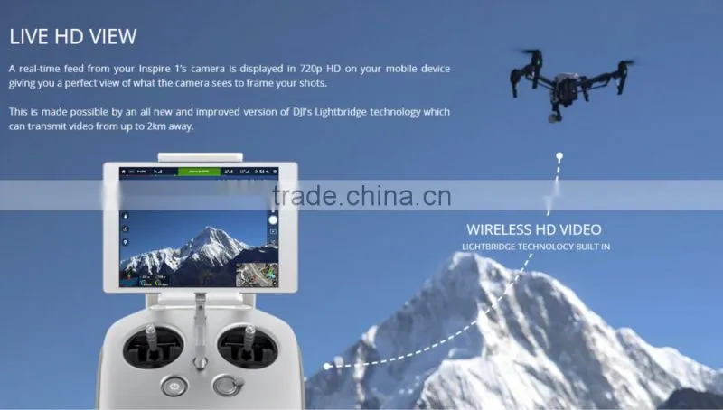 DJI INSPIRE 1 W/ DUAL REMOTE