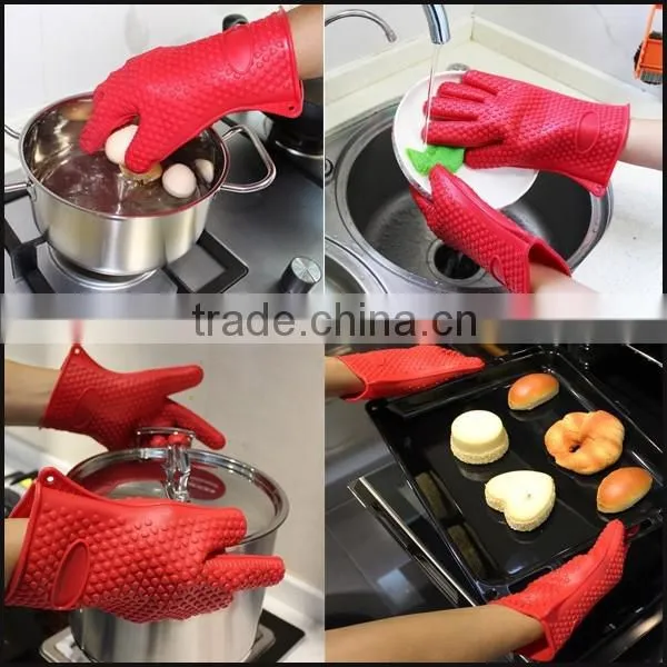 3% Discount BBQ Tools Heat Resistant Silicone BBQ/Grill Gloves