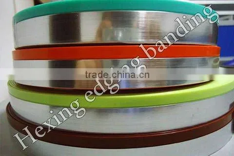 Two Bicolor plastic profile PVC edge Banding