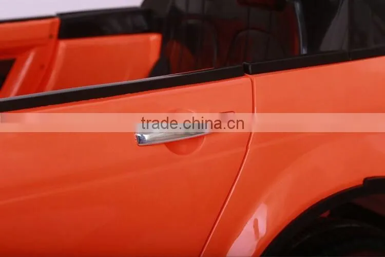 2016 Popular Custom kids electric opening door toy ride on cars wholesale
