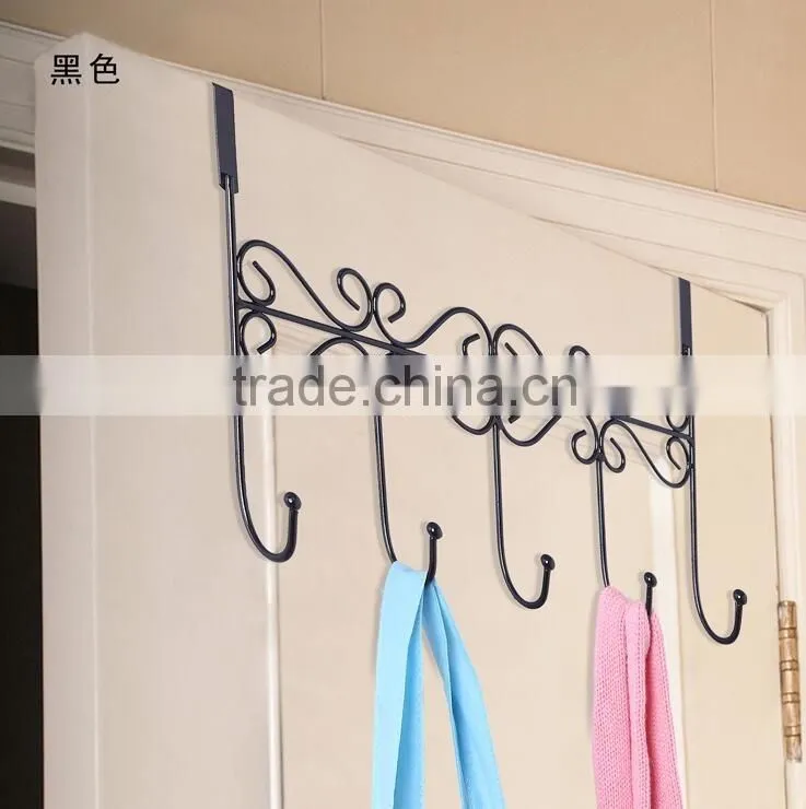 Stainless steel over the door hook