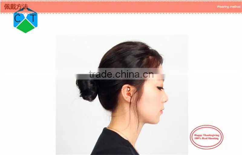 New Sweet Girls Cute Buckle Contract Awarding Wig Contract Wig Accessories