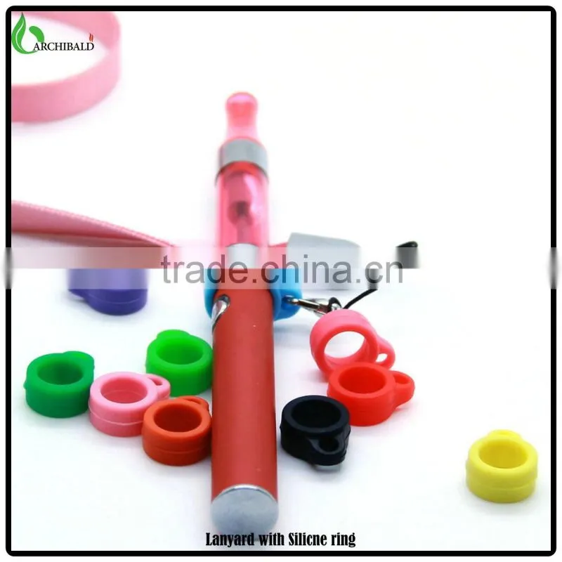Ego & Evod Lanyards Ring,E Cig Lanyard Silicone Ring