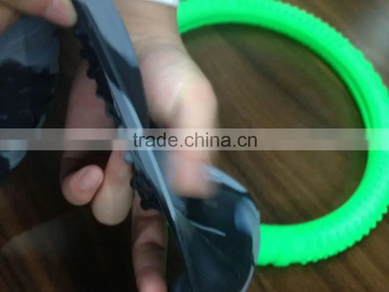 high quality lica gel Car steering wheel cover used auto parts singapore