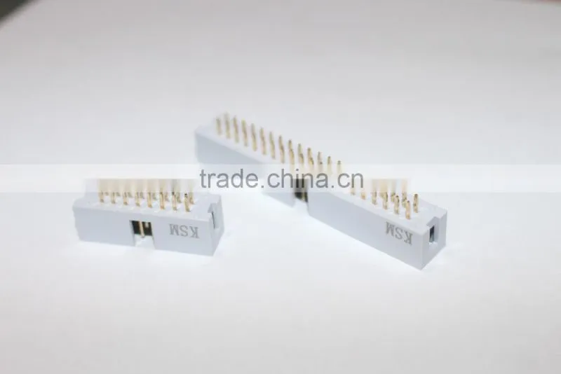 Box Header 2.54mm V/T grey 10~40pin