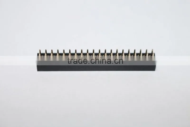 2.0mm double row straight Female header 2~40 pin