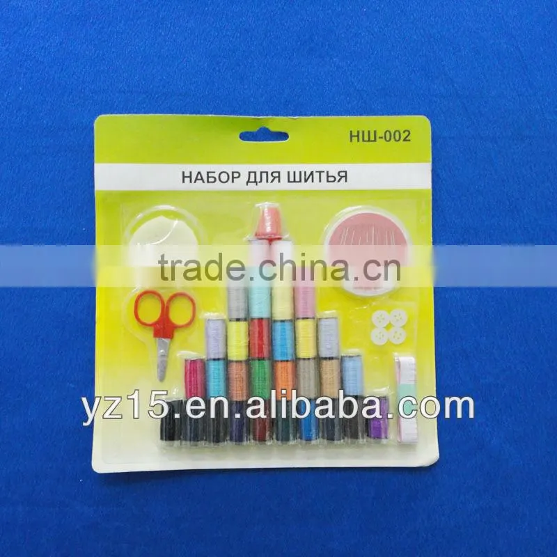 blister card sewing thread kit