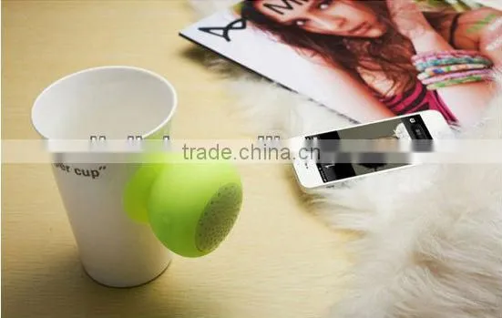 New arrival ! Factory direct supply!2015 wireless bluetooth portable mini speaker suction cup