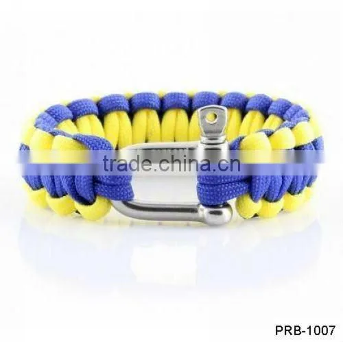 2 color Paracute bracelet weaves style PRB-1011