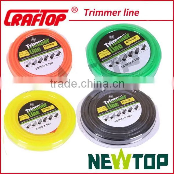 Nylon trimmer line for grass cutter machine
