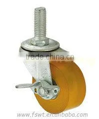 Solo Wheels Polyurethane Furniture Small Roller Caster