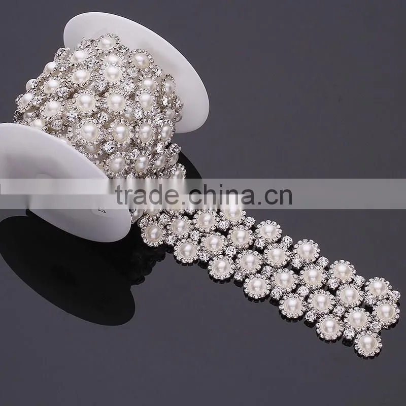 Factory Handmade crystal chain for decoration