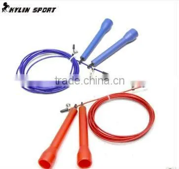 QJ-JM009 hot sale Adjustable Speed Rope,Skipping Rope pvc