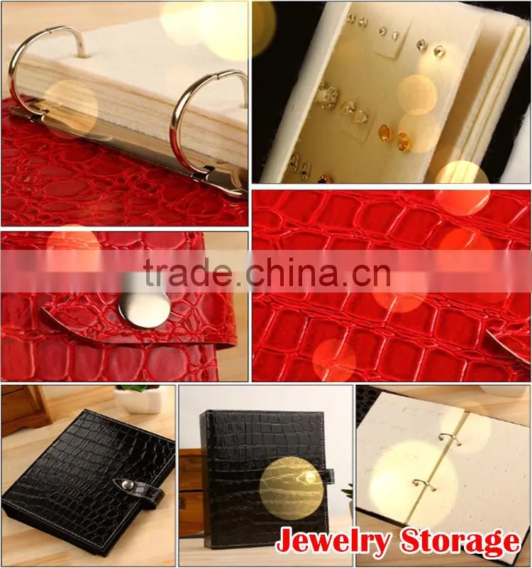 New arrival high quality creative fashion smart earring storage book