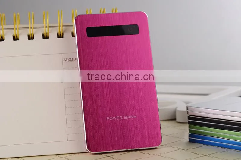 china innovation products OEM colorful ultra thin lcd display Smartphone universal portable 4000mah power bank