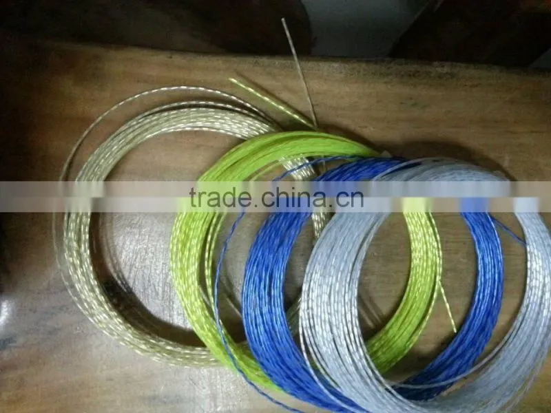 High quality polyester tennis strings 200M/reel for tennis racket
