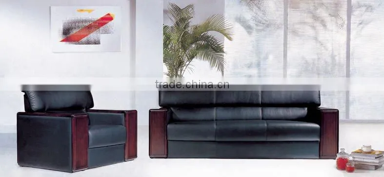 Genuine leather sofa