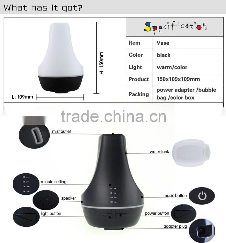 High quality Aroma diffuser manufacturers / Essential oil diffuser design / Perfume oil diffuser
