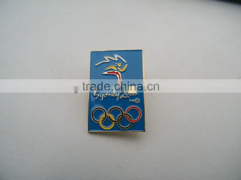 soft enamel metal lapel pin badge,custom butterfly clutch pin badge