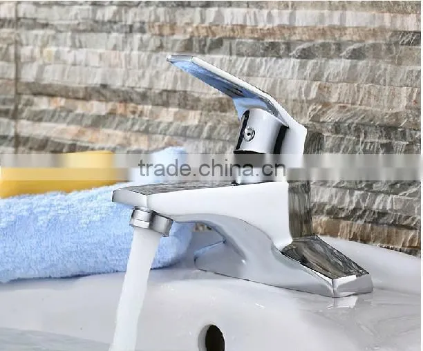 family choose basin faucet, cheap faucet kaiping chrome finished, one handle bathroom faucet
