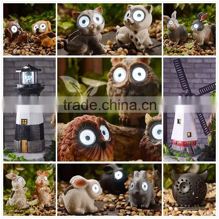 cute animal design solar power christmas lights china