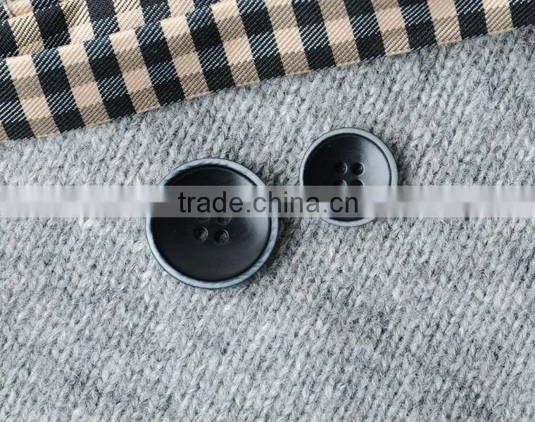 4 Holes Top Class 24L&32L Black Natural Corozo Nut Suit Buttons