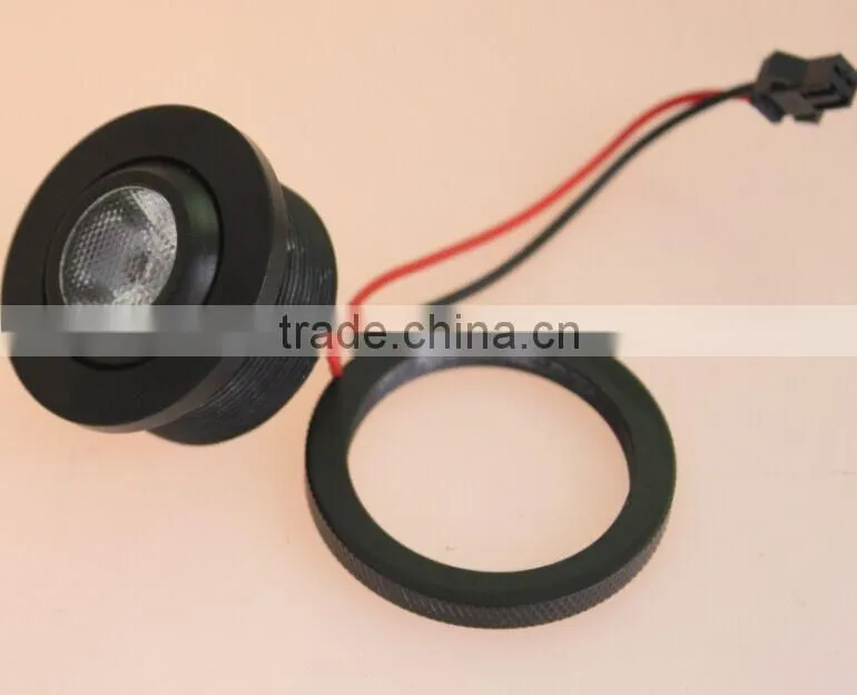 Easy install with screw 3w led mini spotlight under display cabinet BW8211