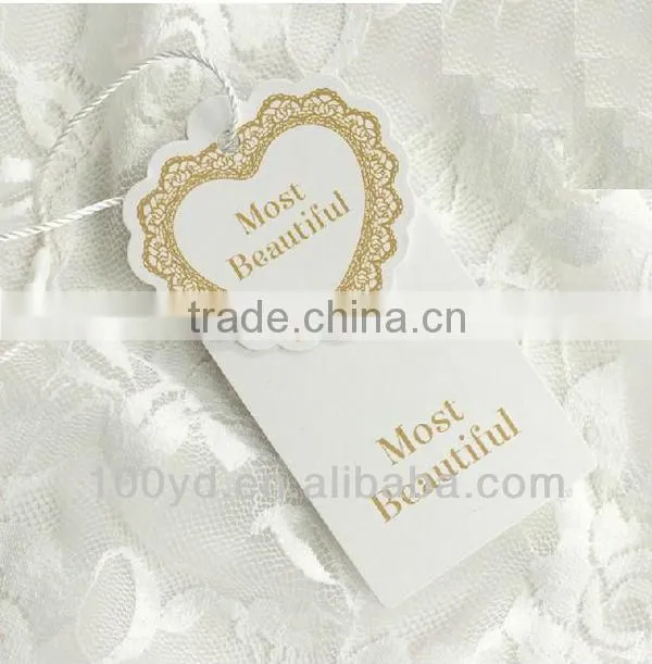 plastic garment hang tags
