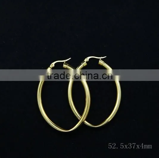 oval earrings for female hot selling