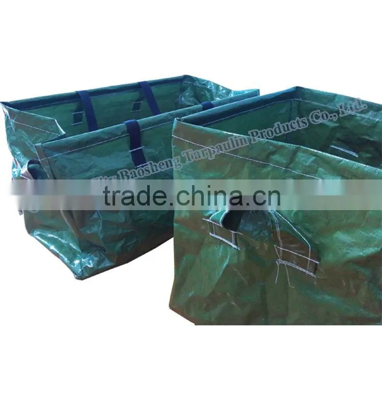 custom nursery plastic bag made by pe tarpaulin for plants growing