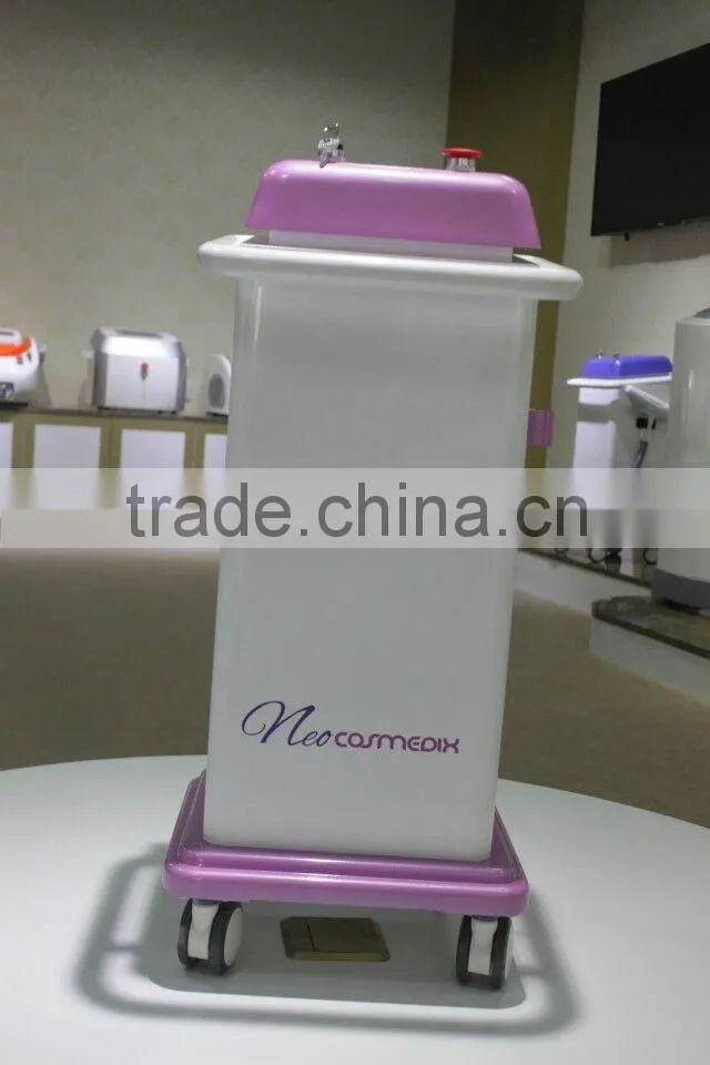 Q-switched Nd-yag laser machine for Nevus of Ota, coffee spot, age pigment, freckle and tattoo removal