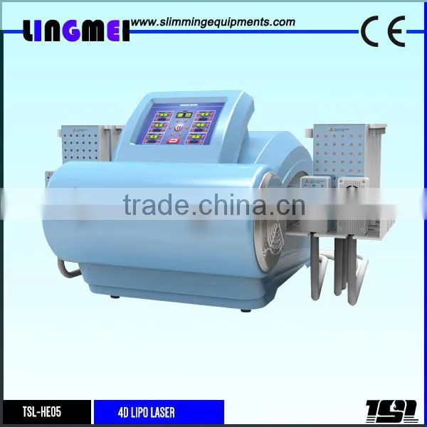 4D 635nm 650nm 780 nm 980nm wavelength lipolaser ilipo laser machine with 12 pads 528 diodes lipolaser