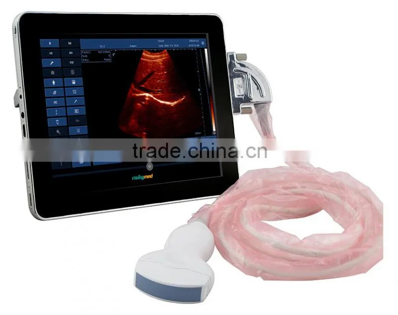 Clear image Handheld Touch screen Ultrasound Scanner UpadScan with convex micro-convex linear transvaginal probe