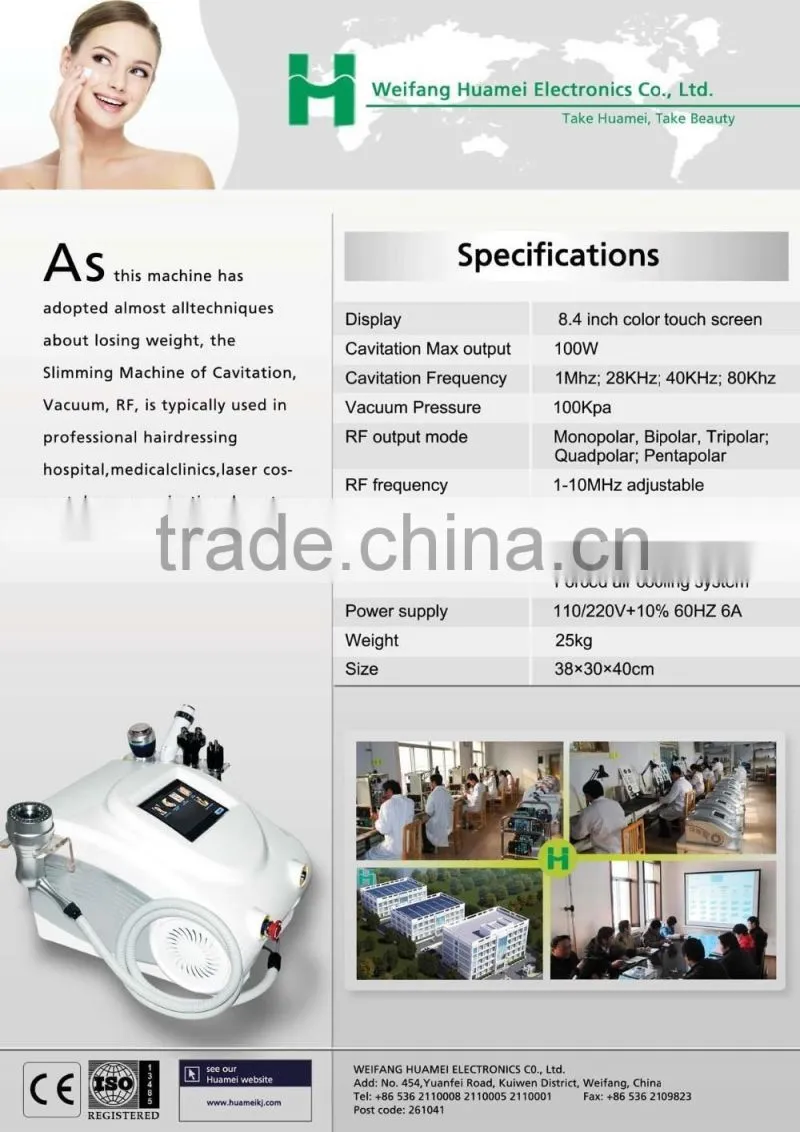 body slimming multifunction beauty machine/multifunction machine