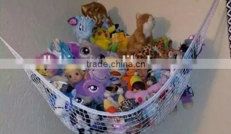 Wholesale Crochet Toy/ Teddy Hammock childrens toy tidy storage net hanging nets for toys