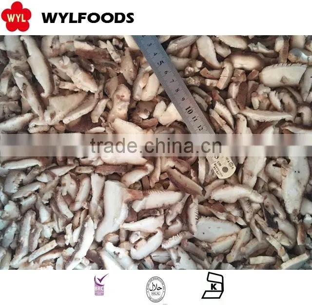 China market selling!Frozen IQF shiitake mushroom export from China good prices best quality
