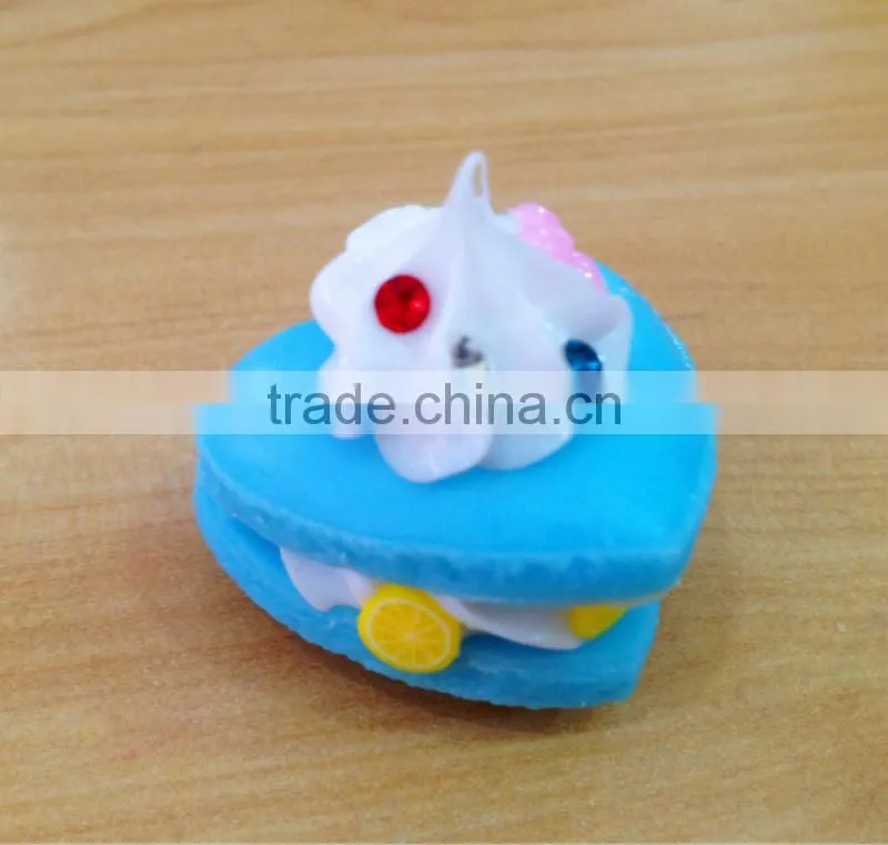 Plastic macaroon for decoration or display in cake shop