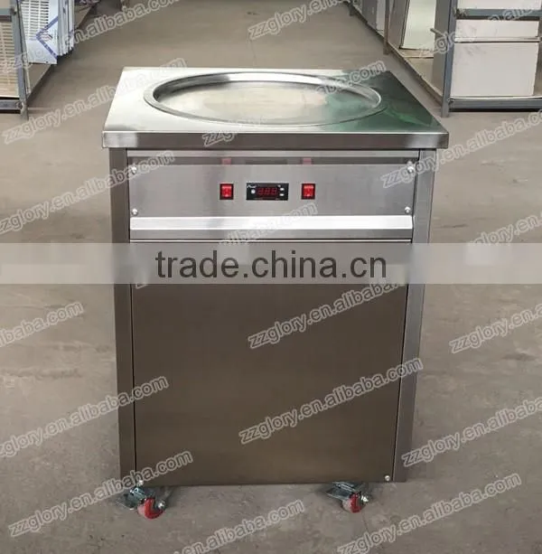 Fruit Flavor Ice Cream Roll from Thailand Fried Ice Cream Machine
