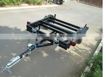 4x8 black Folding Trailer /utility trailer