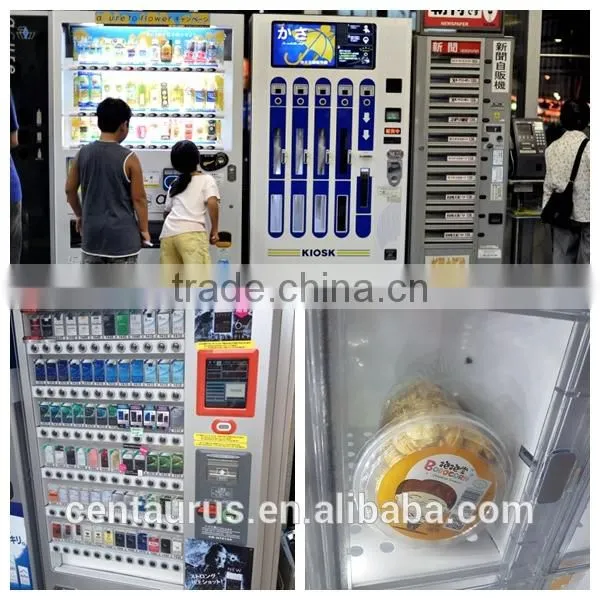 multiple functions factory price cupcake vending machine for sale with best price