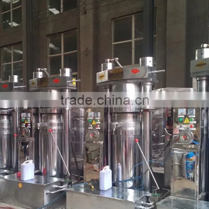 best sales hydraulic vegetable oil press machine from Zhengzhou