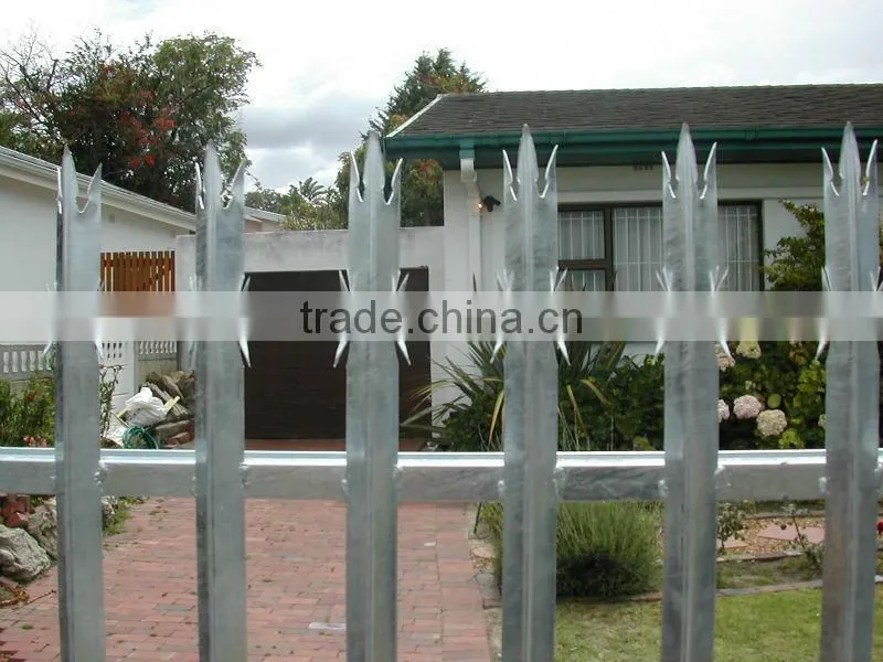 India merket Europe Fencing with sharp heads for security fencing hot sell