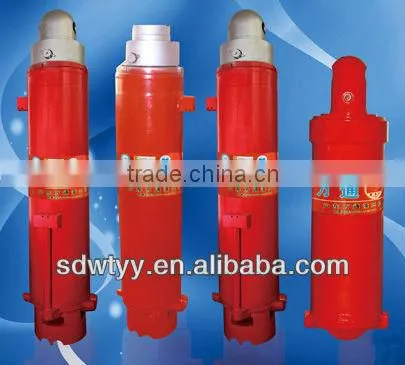 telescopic column for hydraulic support in the coalmine